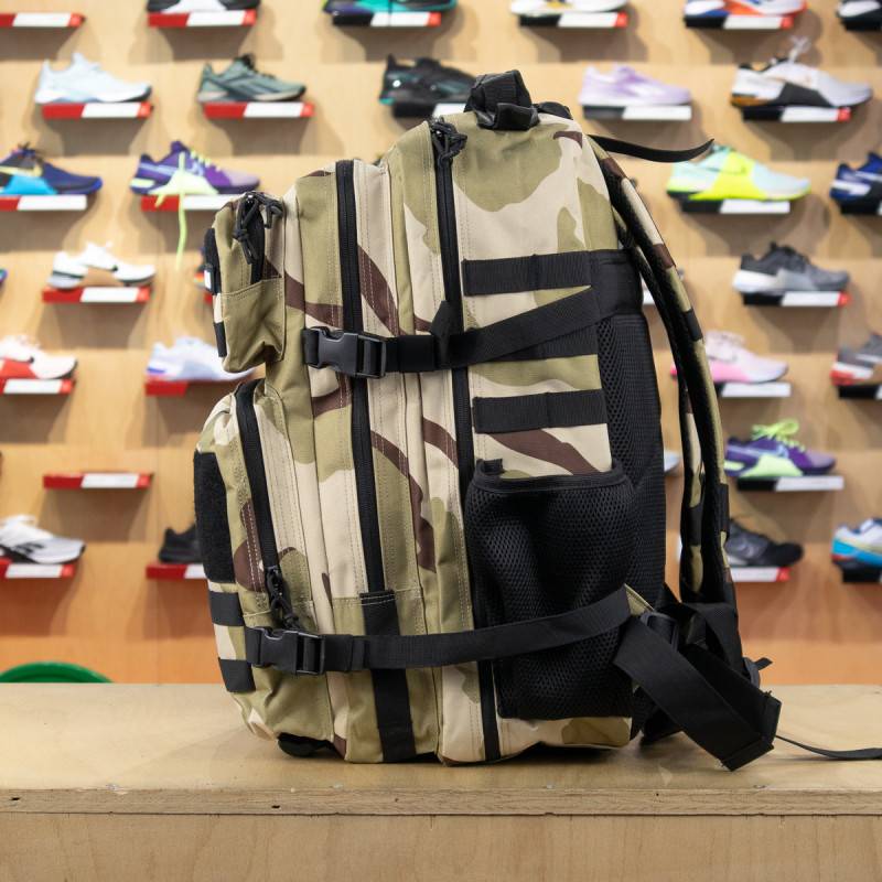 Fitness bag WORKOUT V2 - khaki camo