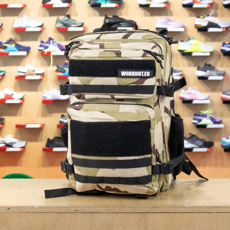 Fitness bag WORKOUT V2 - khaki camo