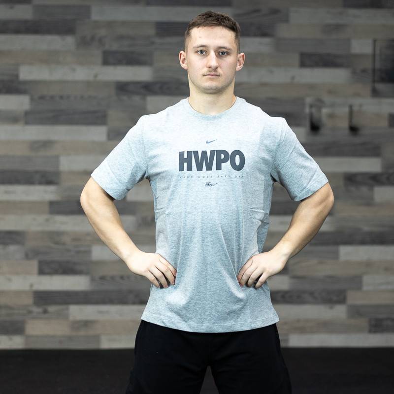 Man T-Shirt Nike HWPO - grey