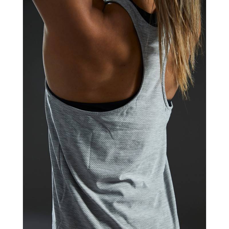 Woman top TYR Airtec light grey