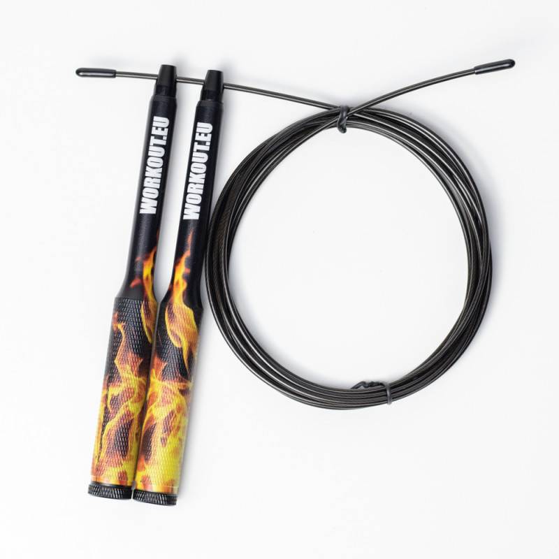 Speed rope Workout Kangaroo - flames