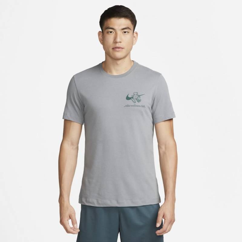 Man T-Shirt Nike DRI-FIT grey