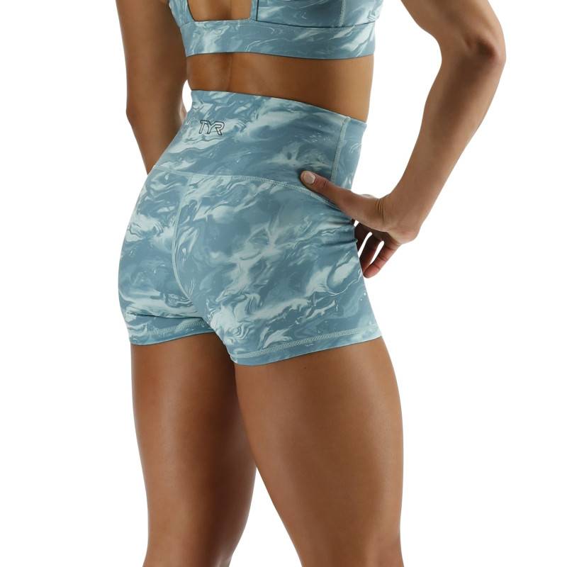 Woman Shorts TYR Base Kinetic 2 Aqueous