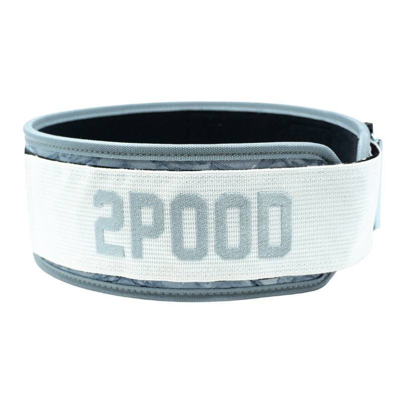 Weightlifting belt 2POOD - White Marble