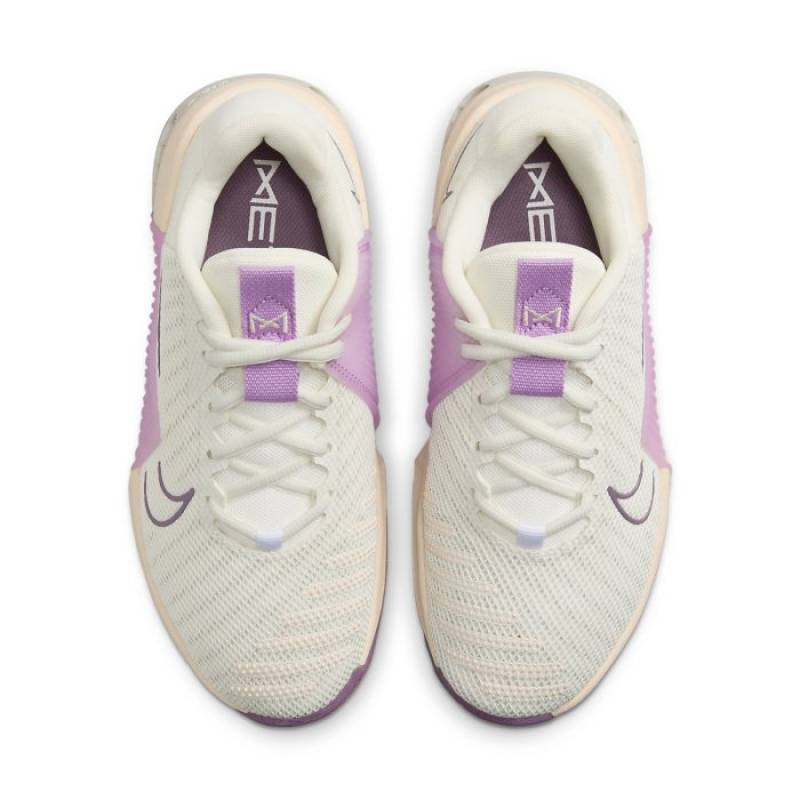 Woman Shoes for CrossFit Nike Metcon 9 - white pink