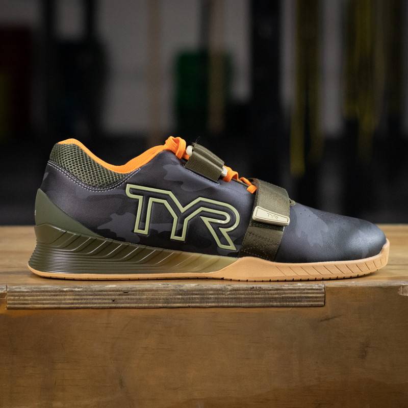 Weightlifting Shoes TYR L-1 Lifter - camo/black