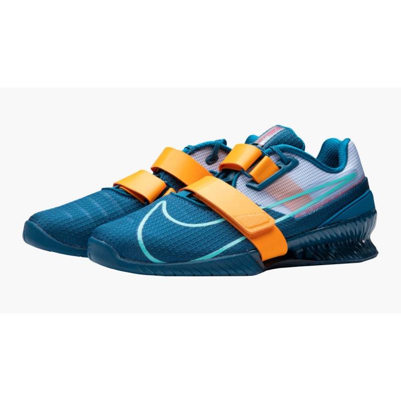 Vzpěračské boty Nike Romaleos 4 - blue/orange