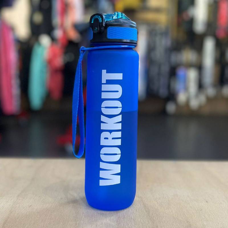 WORKOUT Tritan 1000 ml drinking bottle - blue