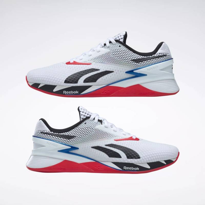 Pánské boty Reebok Nano X3 - White/black/blue 