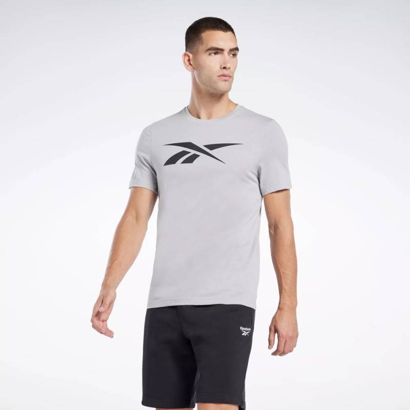 Man T-Shirt Reebok white