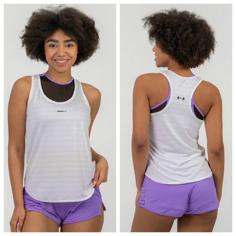 FIT Activewear tílko Airy Nebbia  bílé