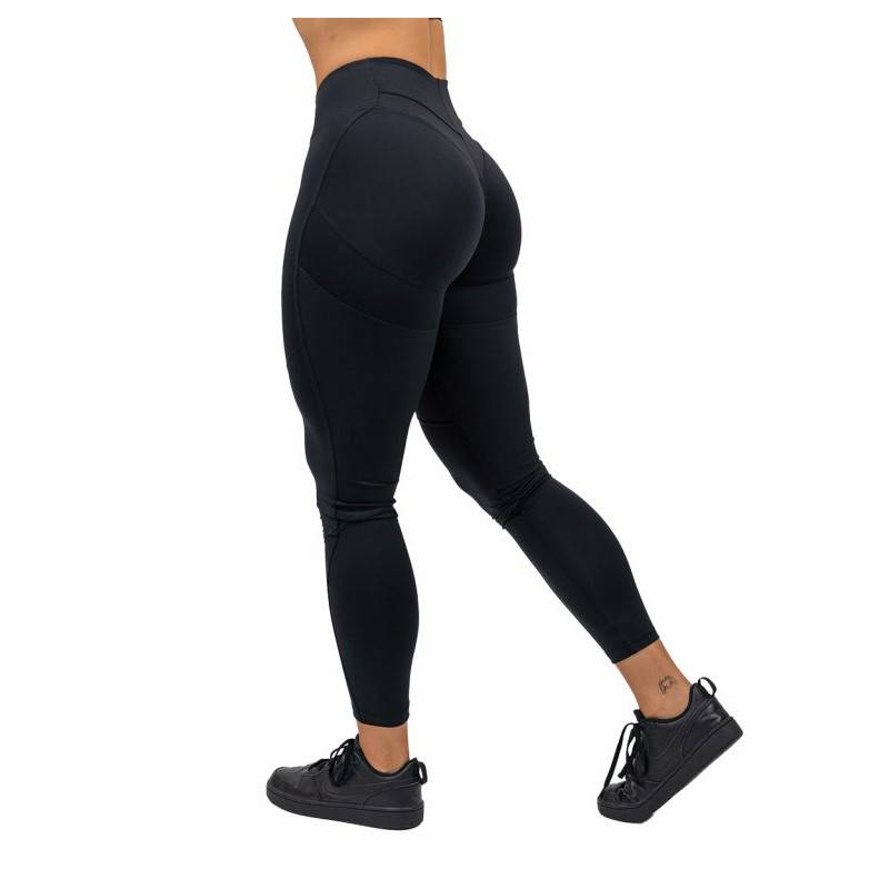 High-waist shaping leggings NEBBIA HERO GLUTE PUMP 247 Black