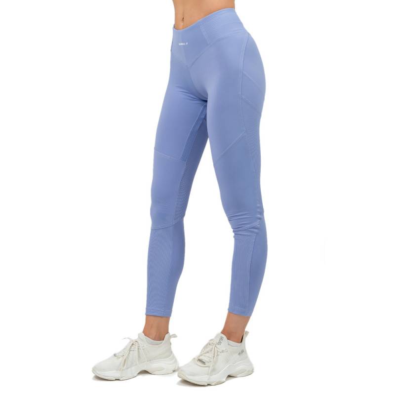 High waisted shaping leggings NEBBIA HERO GLUTE PUMP 247 light - purple