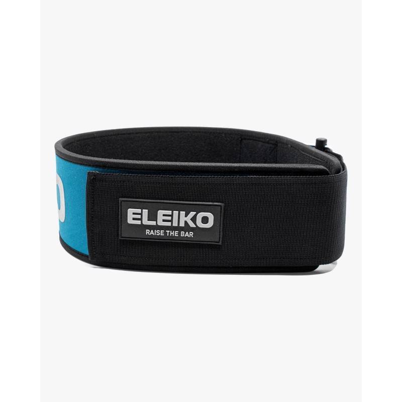 Eleiko EVA belt s nerezovou přezkou - blue