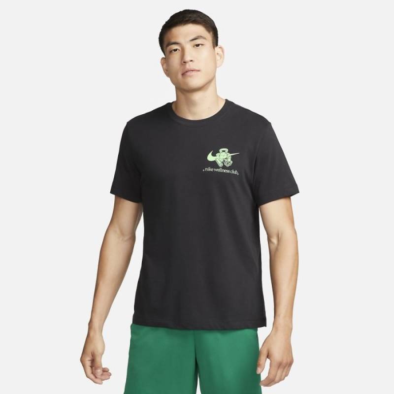 Man T-Shirt Nike Wellness club - black