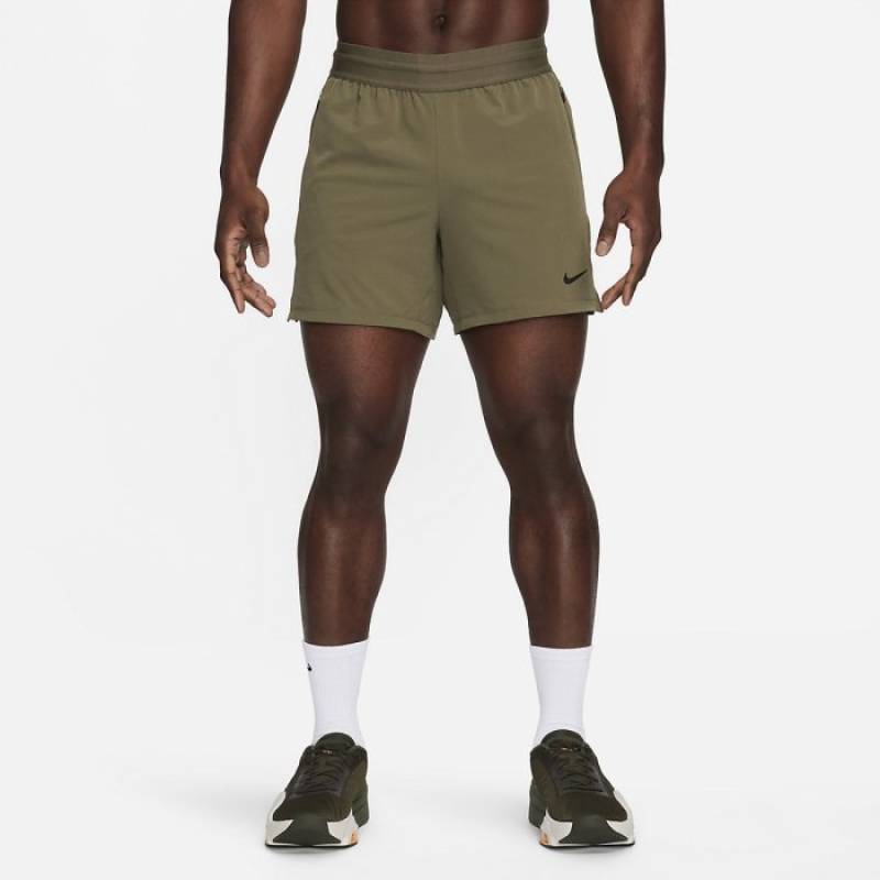 Man Shorts Nike Flex Rep Dri-fit - green