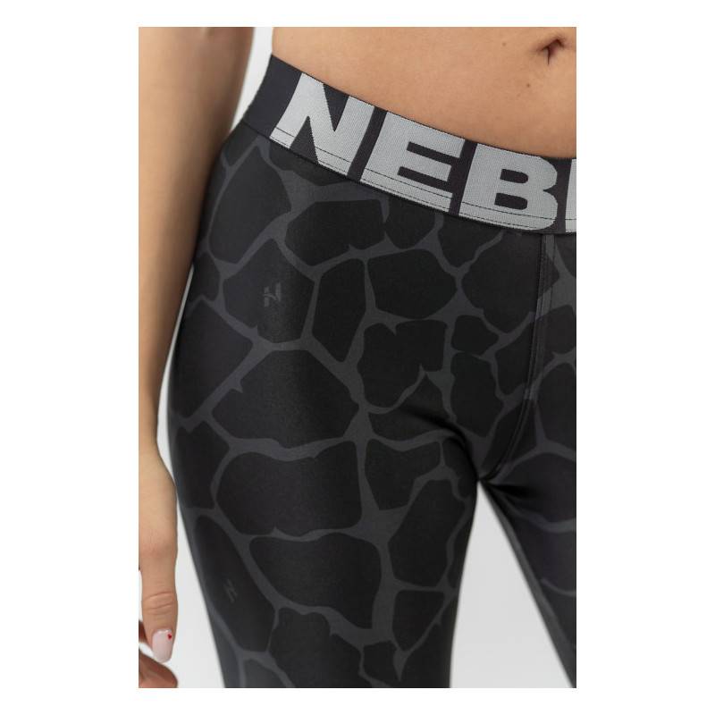 NATURE-INSPIRED squat-proof leggings - black