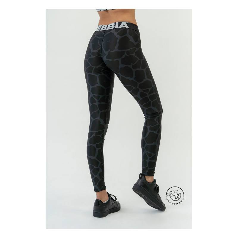 NATURE-INSPIRED squat-proof leggings - black