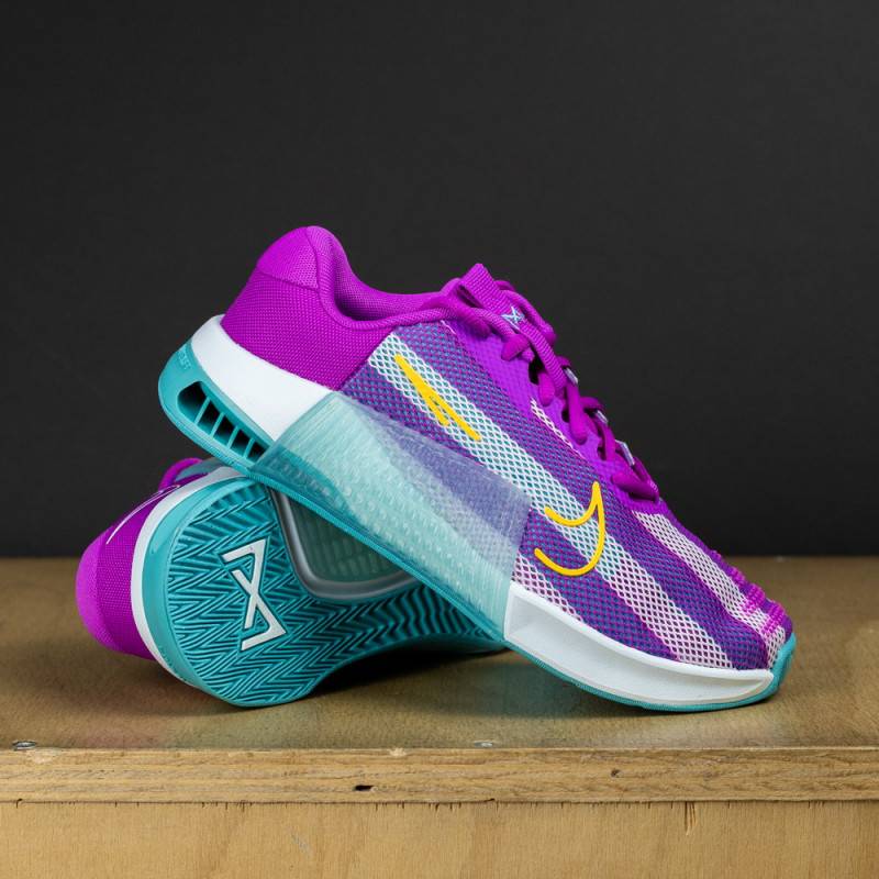 Woman Shoes for CrossFit Nike Metcon 9 - HYPER VIOLET/LASER ORANGE-BARELY GRAPE