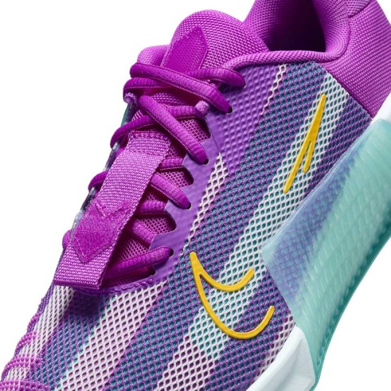 Woman Shoes for CrossFit Nike Metcon 9 - HYPER VIOLET/LASER ORANGE-BARELY GRAPE