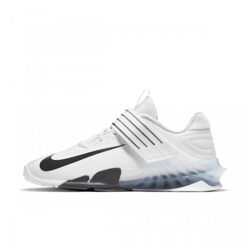 Vzpěračské boty Nike Savaleos - White/Black-Iron Grey