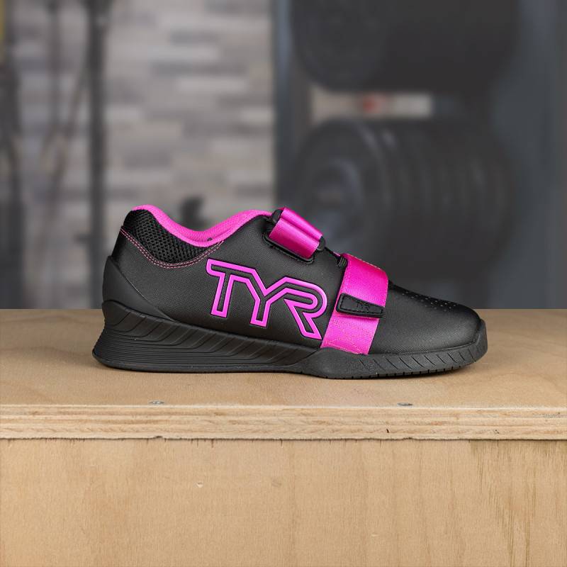 Vzpěračské boty TYR L-1 Lifter - black/pink