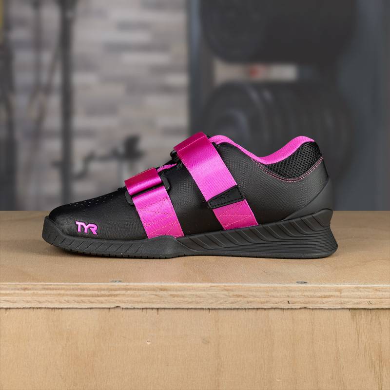 Vzpěračské boty TYR L-1 Lifter - black/pink