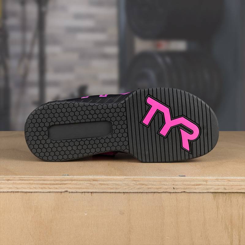 Vzpěračské boty TYR L-1 Lifter - black/pink