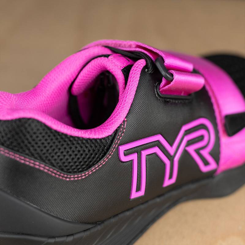 Vzpěračské boty TYR L-1 Lifter - black/pink