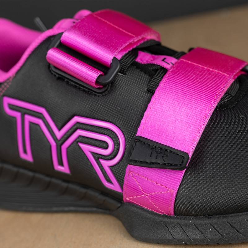 Vzpěračské boty TYR L-1 Lifter - black/pink