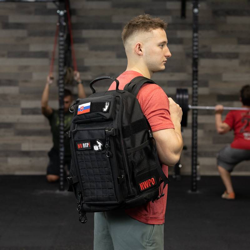 Fitness backpack WORKOUT - 30 l - black