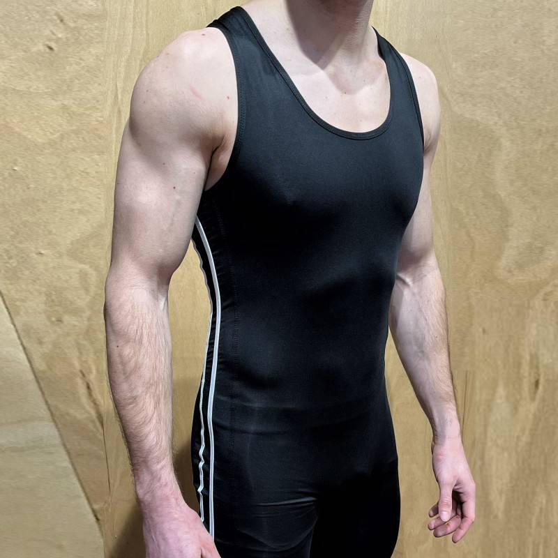 Weightlifting singlet Nerlinger unisex black