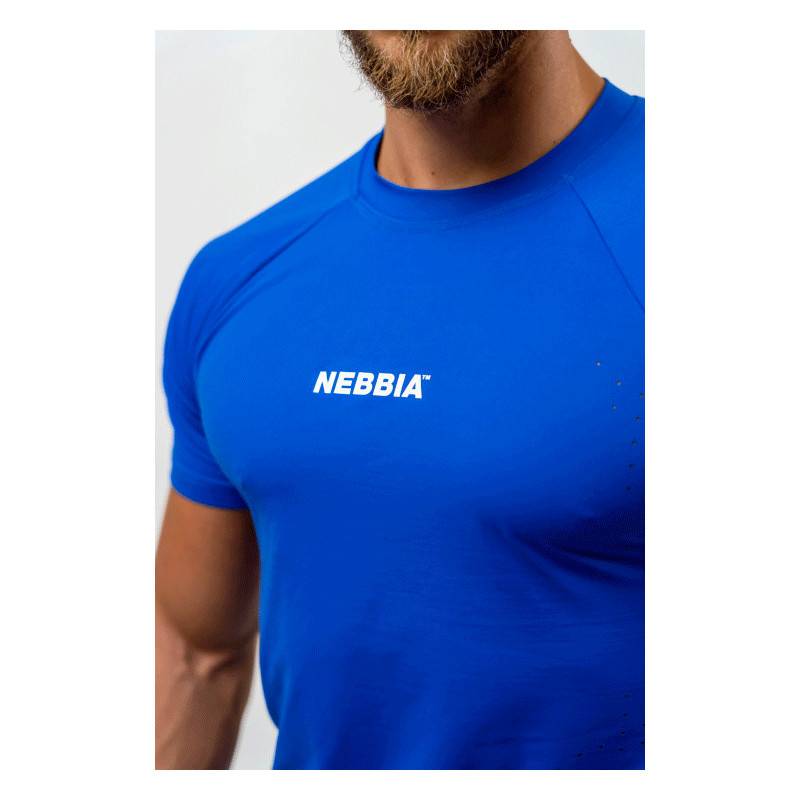 Compression T-Shirt Nebbia  PERFORMANCE 339 blue