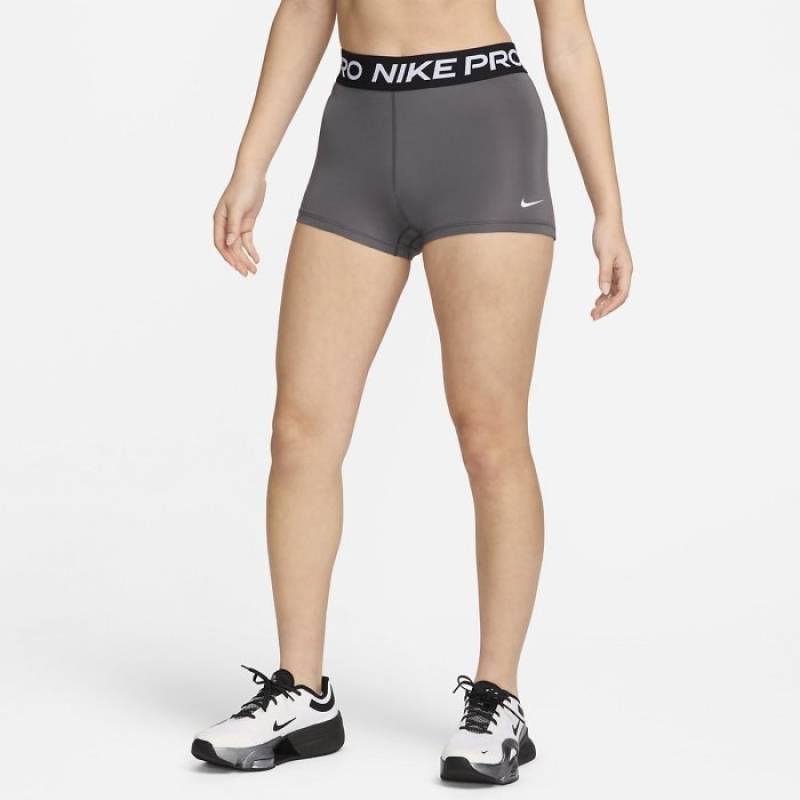 Damen funktional Shorts Nike Pro - šedá/schwarz