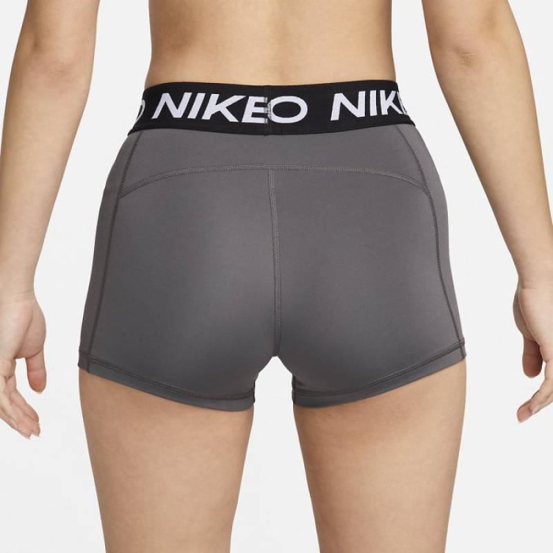 Dámské funkční šortky Nike Pro - šedá/černá