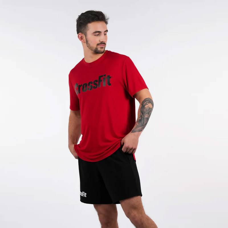Pánské tričko CrossFit Northern Spirit - červené