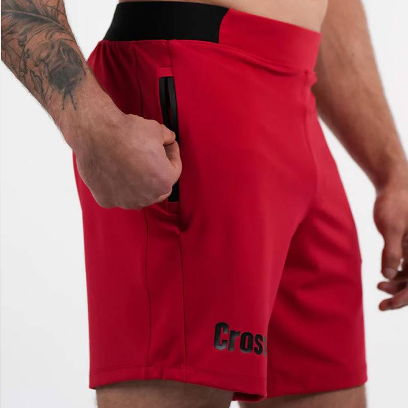 Man CrossFit Shorts Northern Spirit knight 7 red