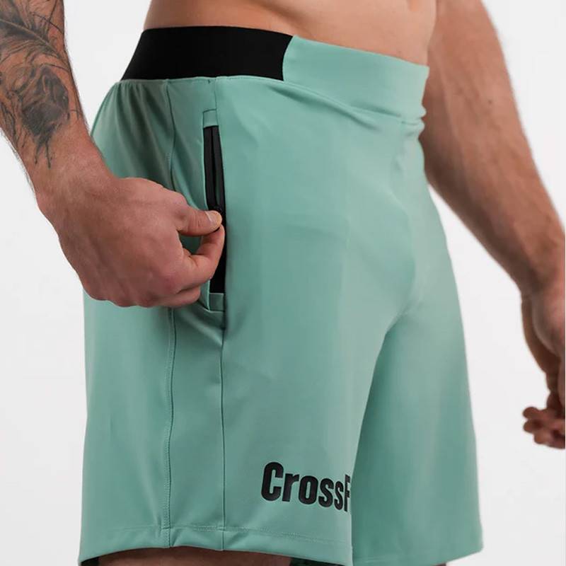 Mens CrossFit Shorts Northern Spirit knight 7 green