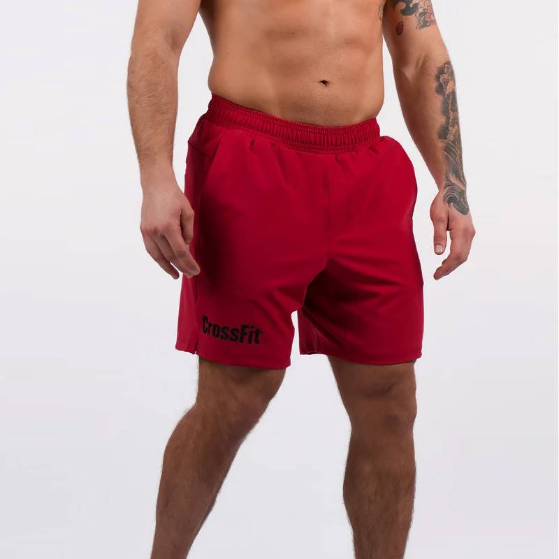 Man CrossFit Shorts Northern Spirit Hunter 8 red