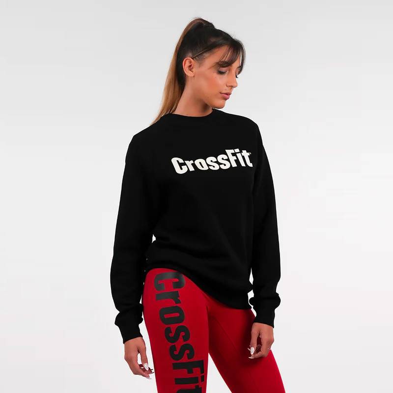 Unisex CrossFit Sweatshirt Northern Spirit - black