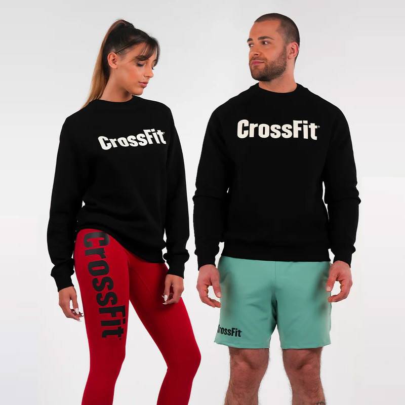 Unisex CrossFit Sweatshirt Northern Spirit - black