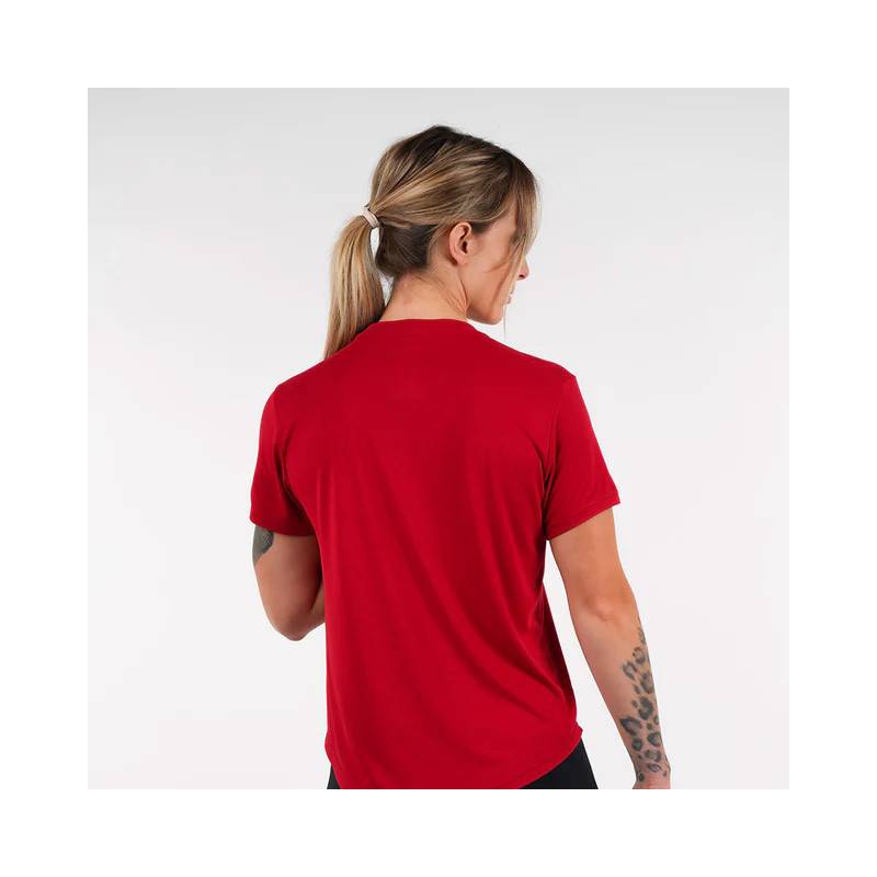 Woman T-Shirt CrossFit Northern Spirit epaulet - red