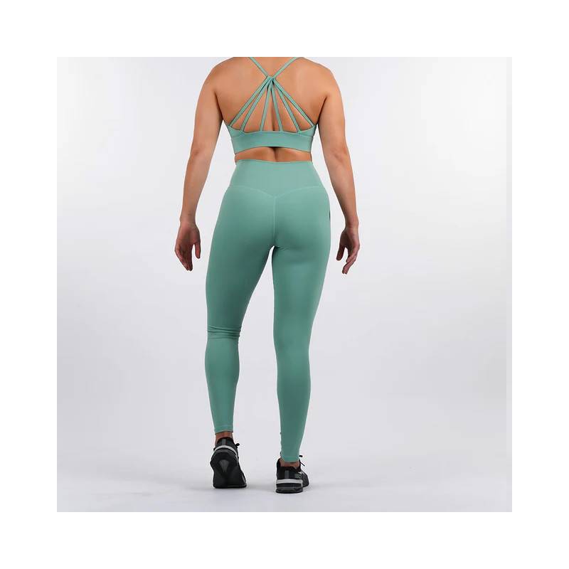 Womens CrossFit Northern Spirit Leggings - Green