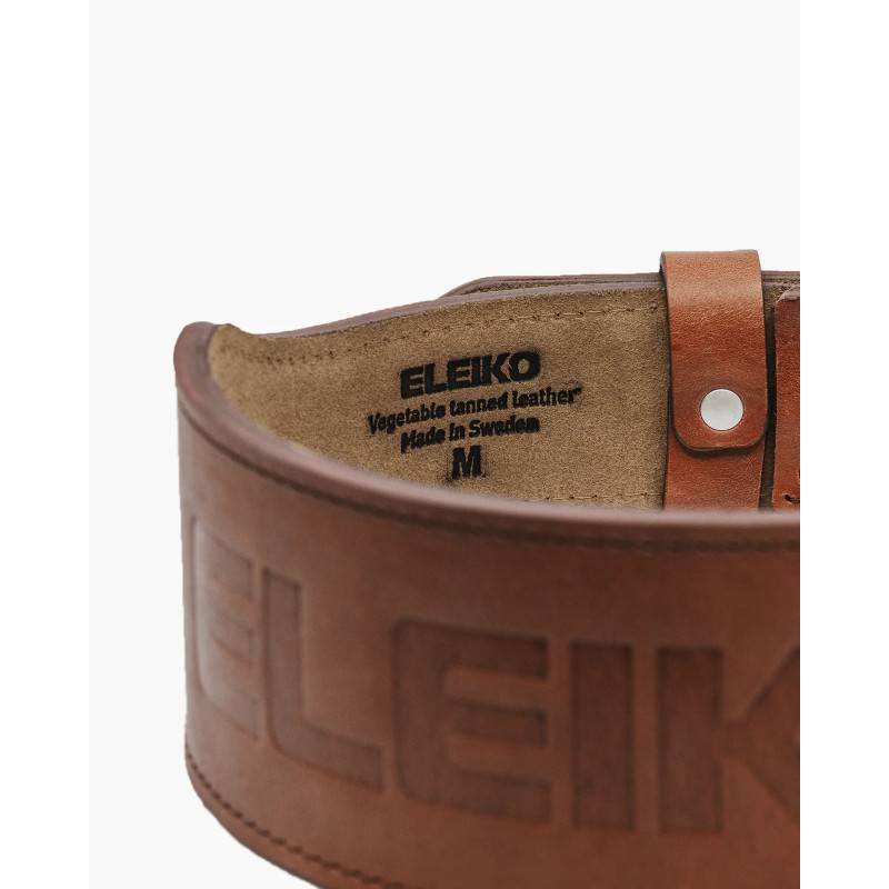 Eleiko Premium weightlifting belt leather - brown