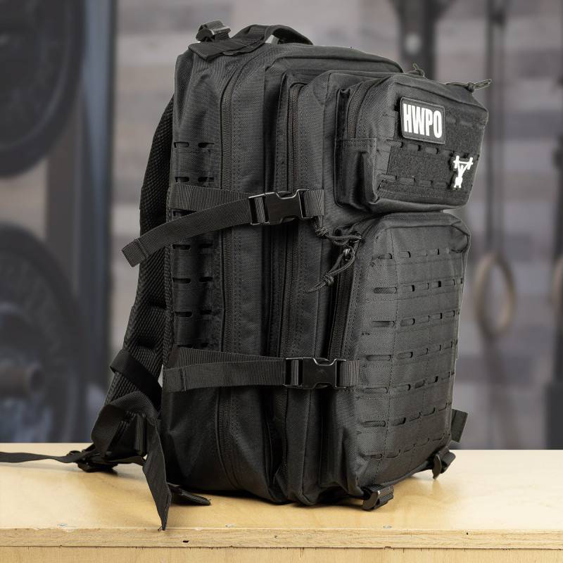 Fitness backpack WORKOUT - black