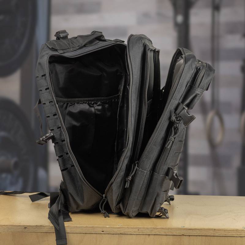 Fitness backpack WORKOUT - black