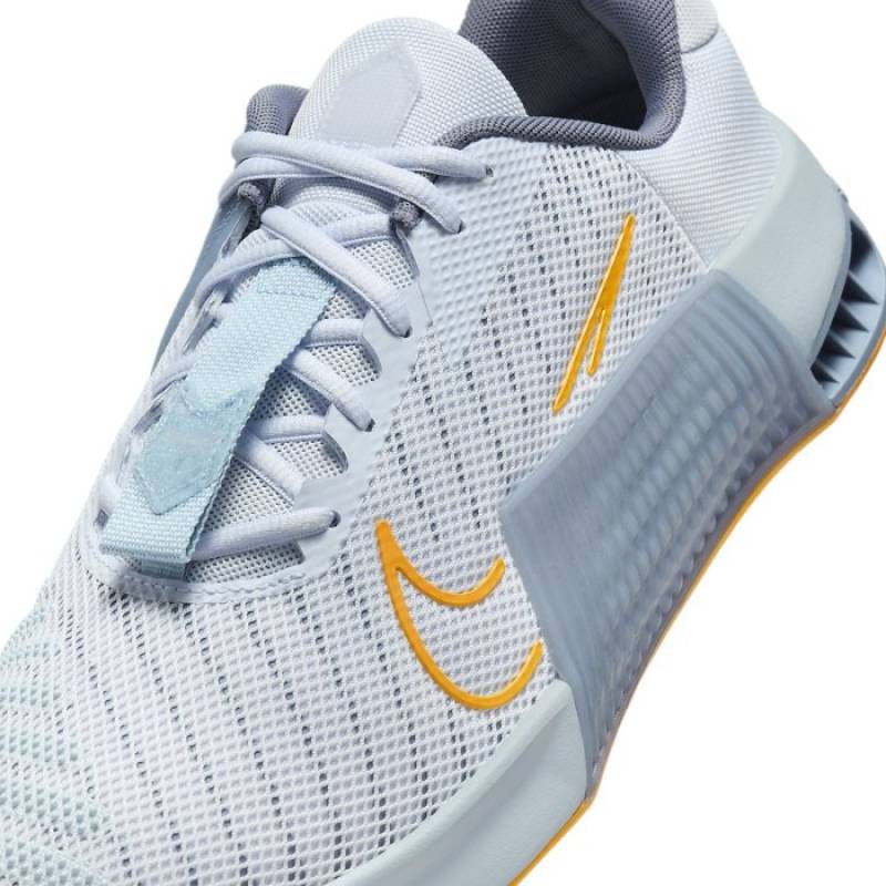 Mens CrossFit Shoes Nike Metcon 9 - grey/orange