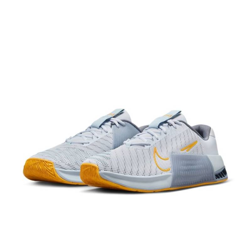 Mens CrossFit Shoes Nike Metcon 9 - grey/orange