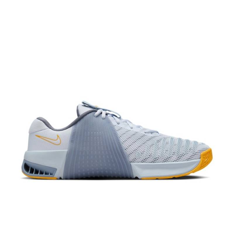 Mens CrossFit Shoes Nike Metcon 9 - grey/orange