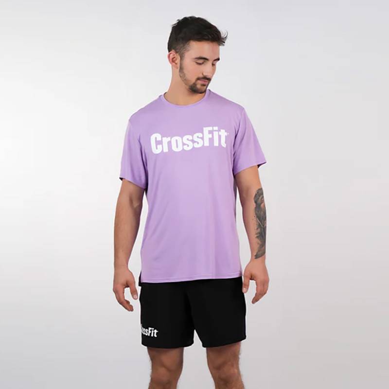 Pánské tričko CrossFIt Northern Spirit - fialové